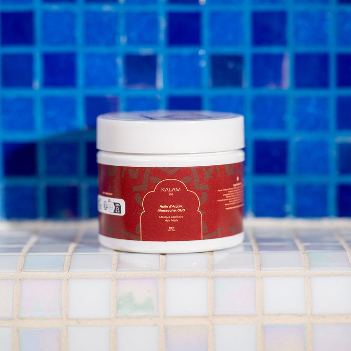 Masque capillaire à l’huile d’Argan, Rhassoul et OUD